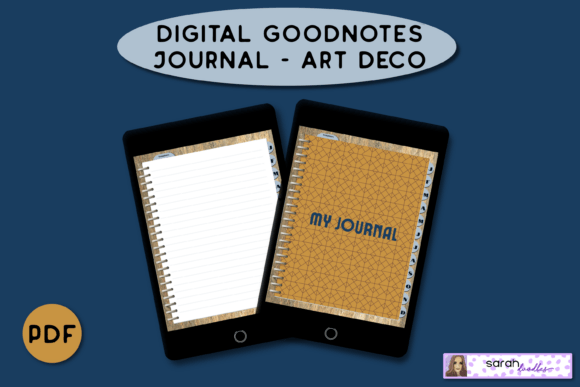 Download Digital GoodNotes Journal - Art Deco - Premium Resources